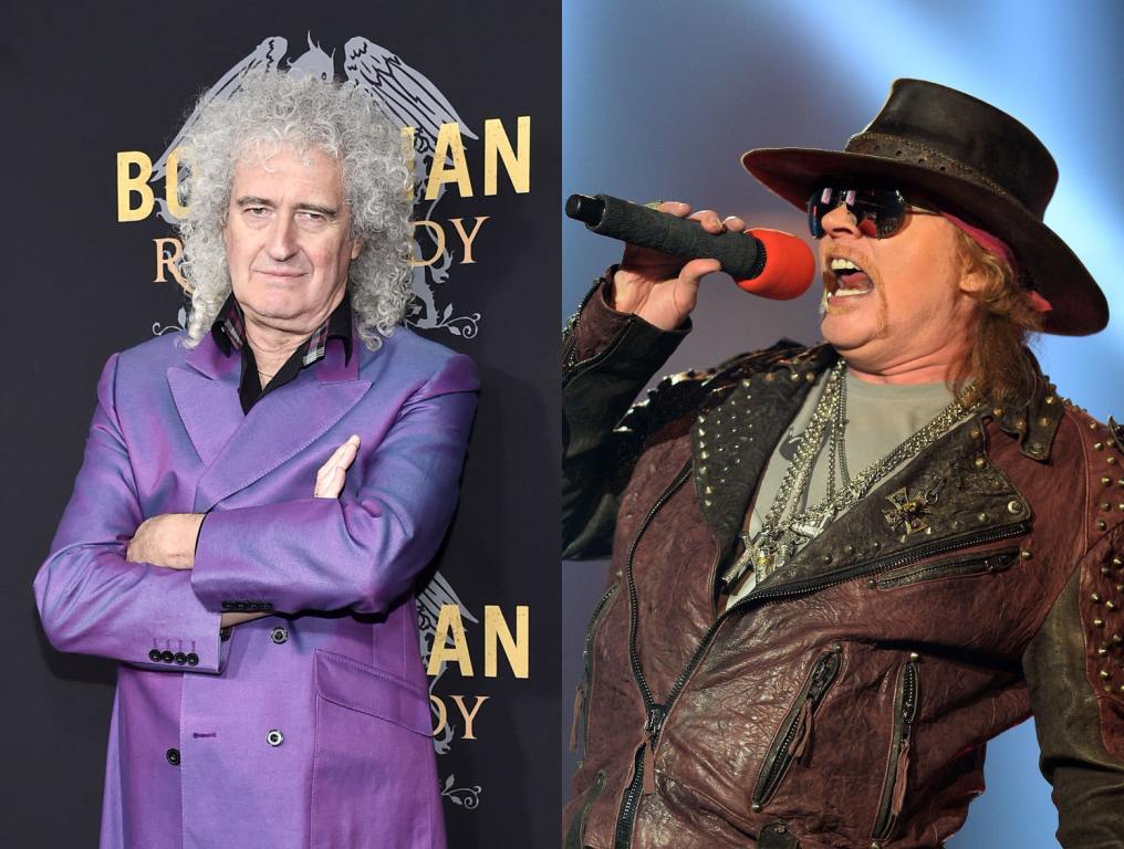 Brian May On His Odd Experience Working With Axl Rose On Chinese