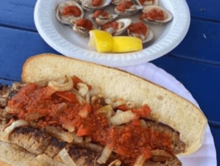 sausage and clams