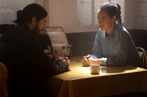 Dr. Michael Morbius (Jared Leto) and Martine Bancroft (Adria Arjona) in Columbia Pictures' MORBIUS.