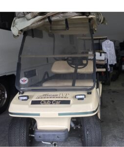 Golf Cart condition when found