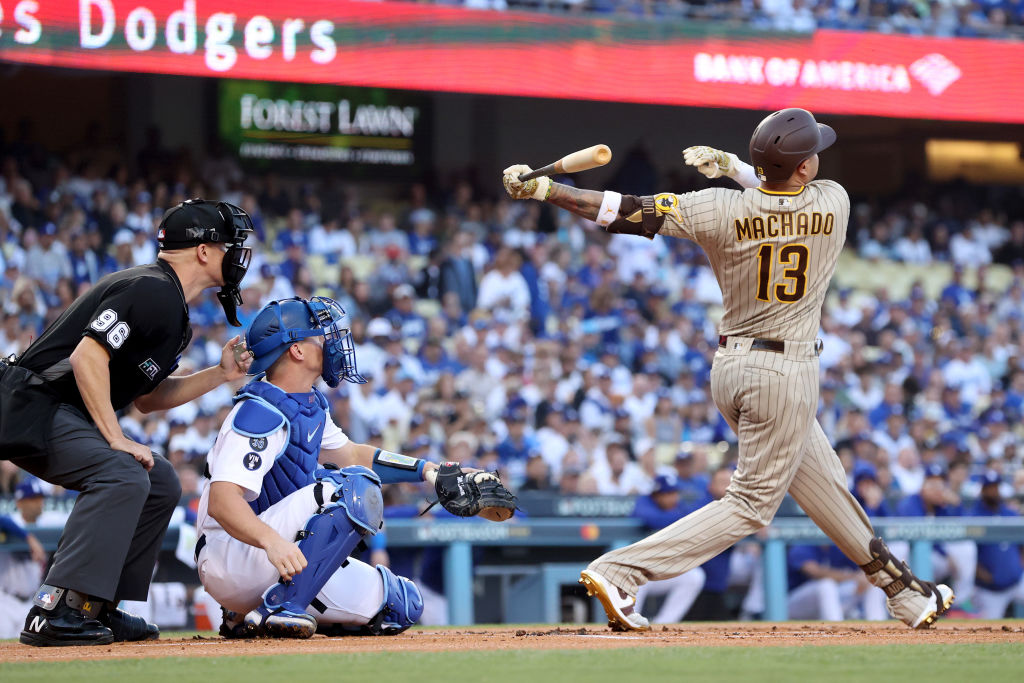 Division Series - San Diego Padres v Los Angeles Dodgers - Game Two