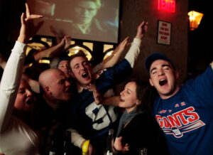 New York City Celebrates Giants Win At The Super Bowl