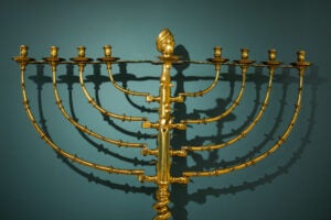 Menorah Cleaned At London Jewish Museum Ahead Of Re-opening