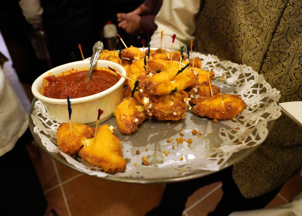 fried dough on a platter