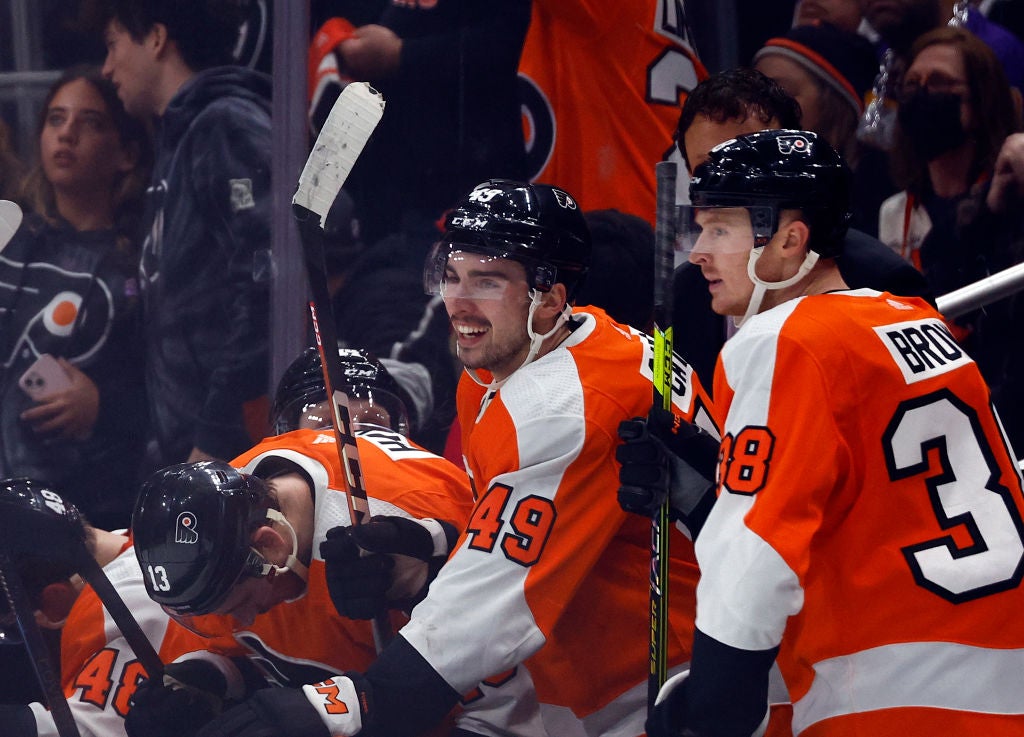 Philadelphia Flyers v Los Angeles Kings