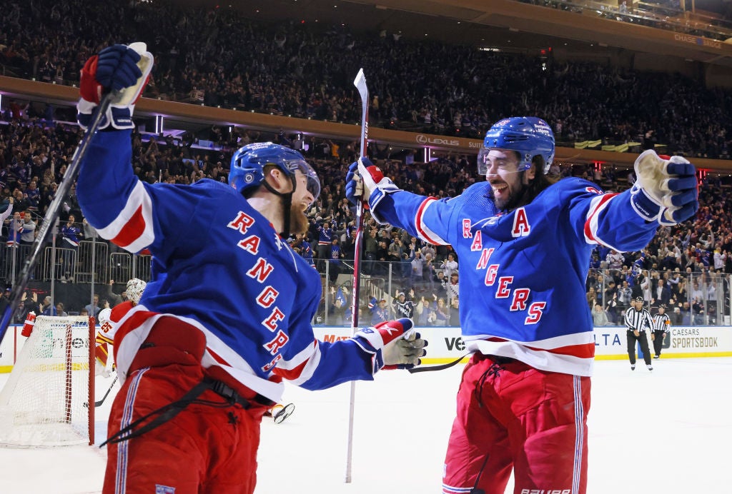 Calgary Flames v New York Rangers