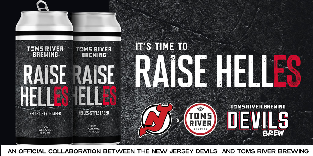 Toms River Brewing's Raise Helles beer