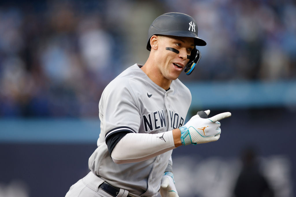 April 27, 2018: New York Yankees right fielder Aaron Judge (99