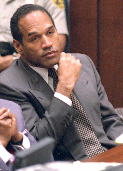 O.J. Simpson At His Criminal Trial