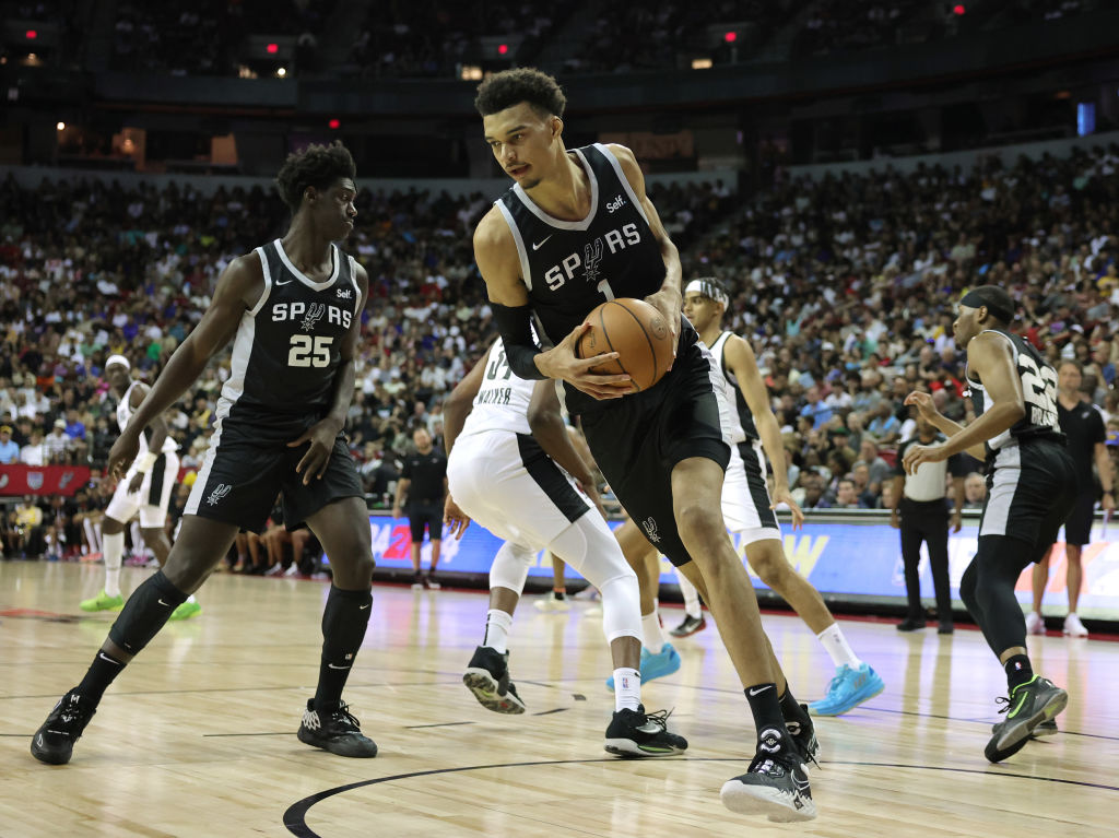 2023 NBA Summer League - San Antonio Spurs v Portland Trail Blazers