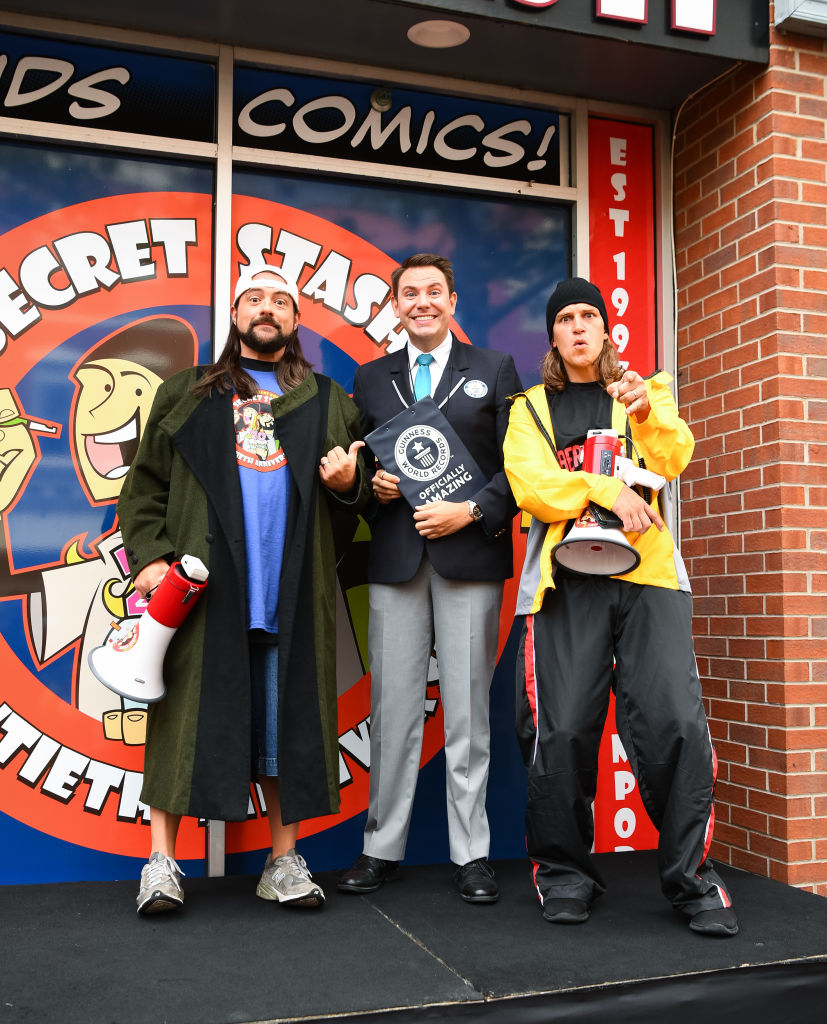 Comic Book Men Jay And Silent Bob Cosplay Guinness Book Of World Records Event