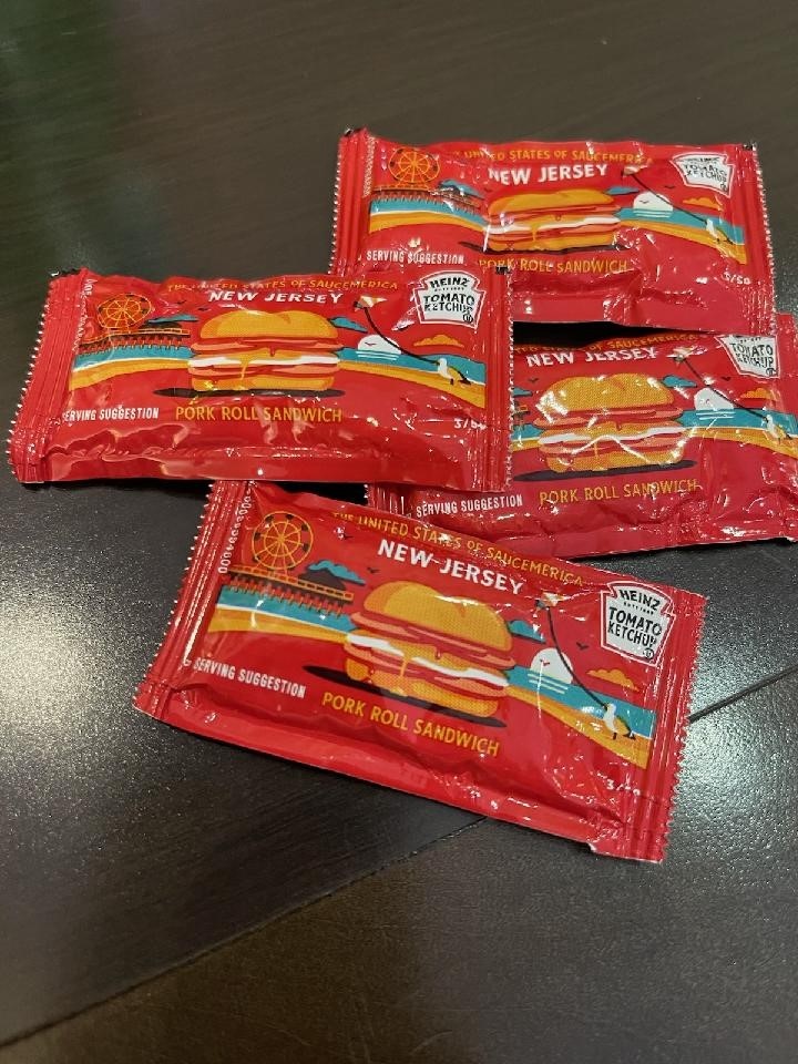 NJ Ketchup Packet
