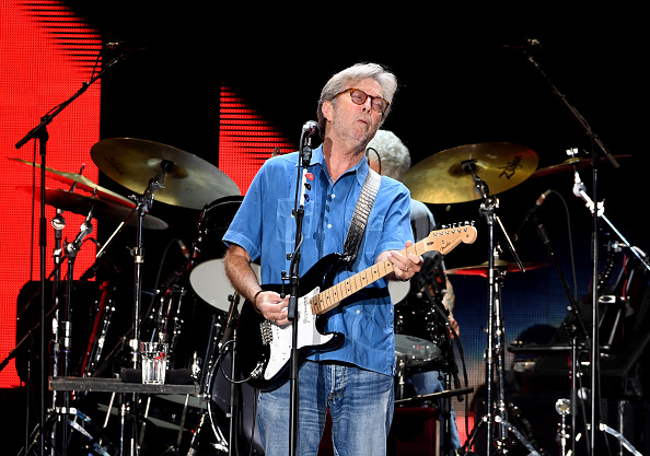 Eric Clapton Performs At The Forum