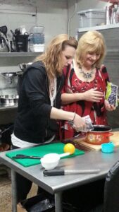 Lzzy Hale & WRAT Radio Personality Robyn Lane Cooking
