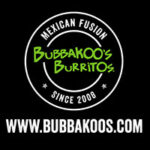 Bubbakoo's Burritos logo.