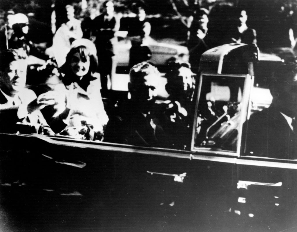 JFK In Dallas Motorcade