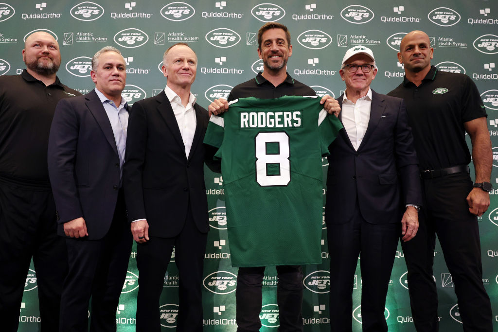 New York Jets Introduce Quarterback Aaron Rodgers