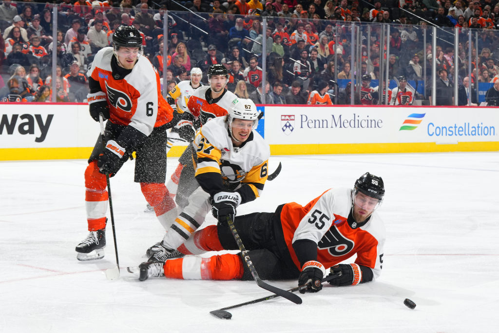 Pittsburgh Penguins v Philadelphia Flyers