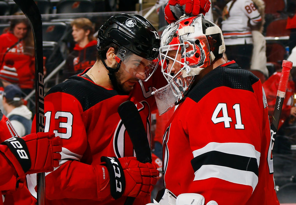 Chicago Blackhawks v New Jersey Devils