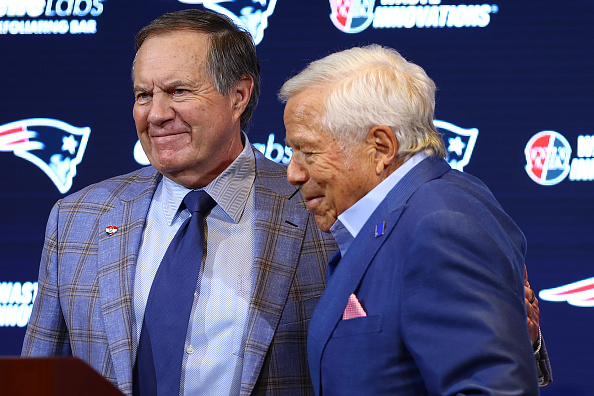 New England Patriots Press Conference with Bill Belichick and Robert Kraft