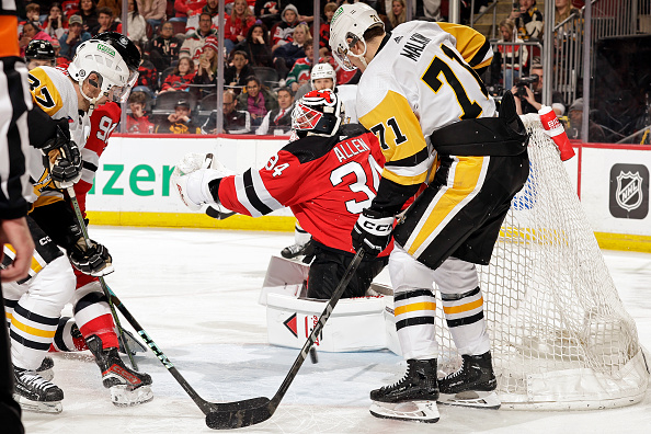 Pittsburgh Penguins v New Jersey Devils