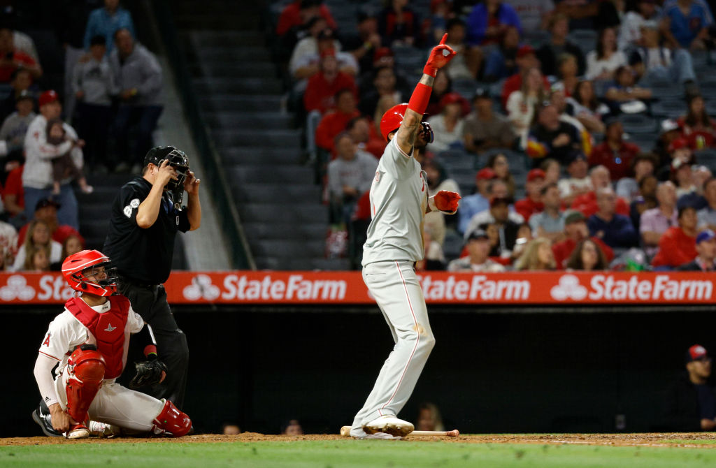 Philadelphia Phillies v Los Angeles Angels