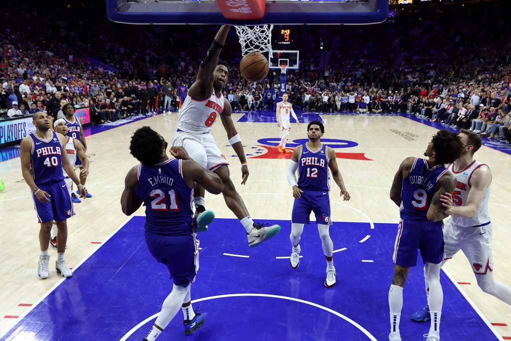 New York Knicks v Philadelphia 76ers - Game Six