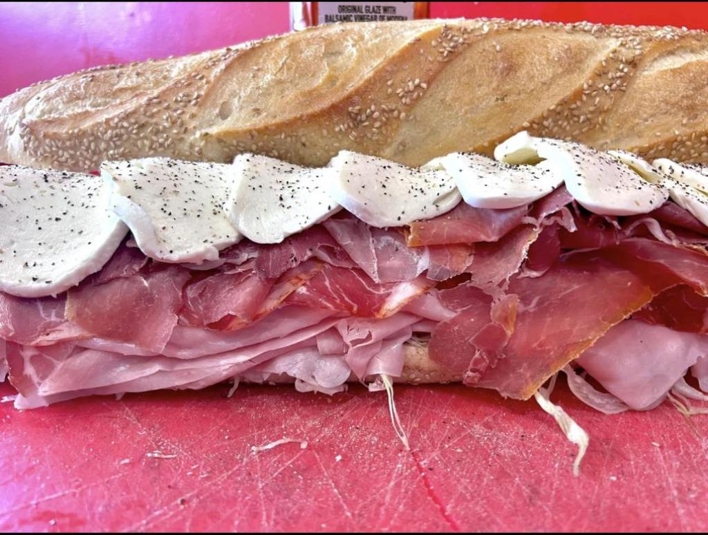 Toms River Has A Brand New Old School Italian Deli - Proscitto, Ham, capicola, fresh mozzarella on seeded Itlian bread