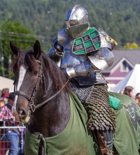 knight on horse