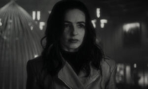 Laura Donnelly as Elsa Bloodstone in Marvel Studios' WEREWOLF BY NIGHT, exclusively on Disney+.